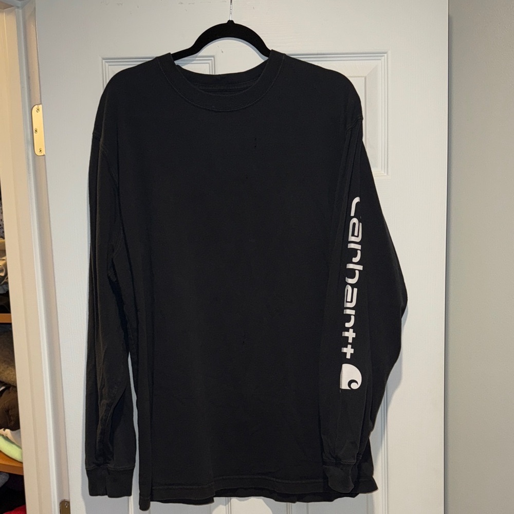 Carhartt Men's Black Long Sleeve Tee